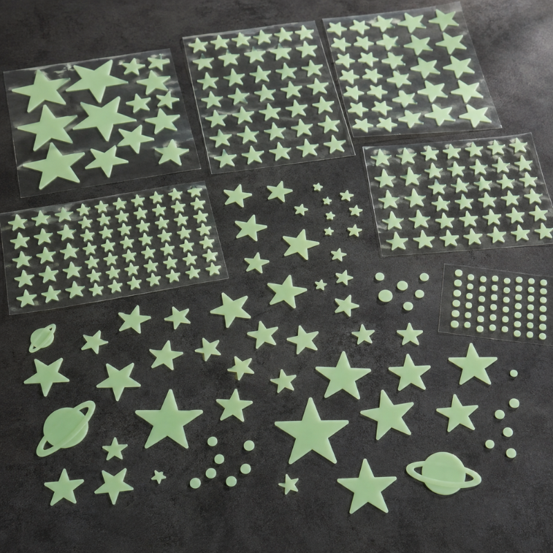 Wondle™ Skyroom Glow In The Dark Star Stickers