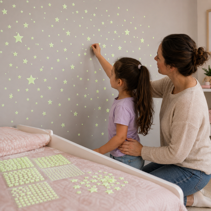 Wondle™ Skyroom Glow In The Dark Star Stickers
