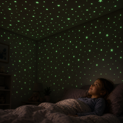 Wondle™ Skyroom Glow In The Dark Star Stickers